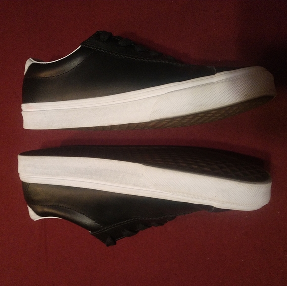 Vans OTW Black Leather Low • Men's 8.5 • Smooth - Picture 9 of 10